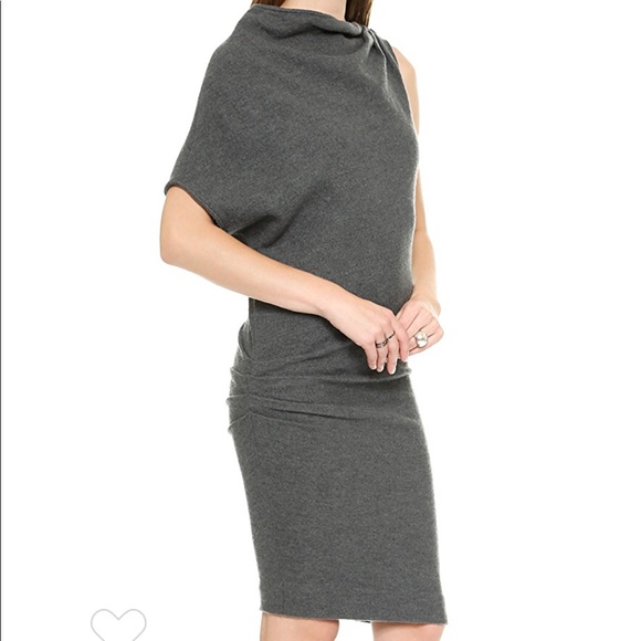 LA’T by L’Agence Sleeveless Drape Cowl Neck Dress - Picture 3 of 8